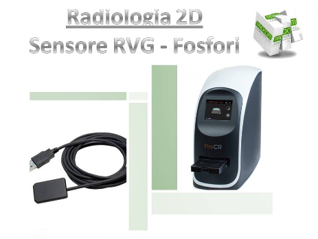Radiologia 2D Sensore RVG scanner ai fosfori