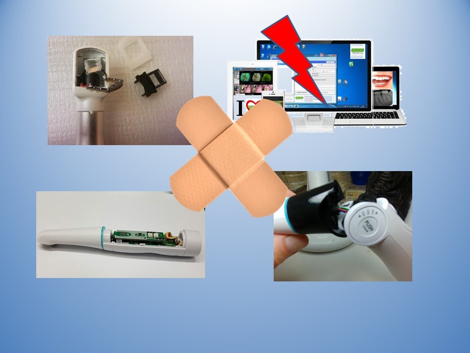 Assistenza software installazione telecamere intraorali Riparazione e assistenza telecamere intraorali