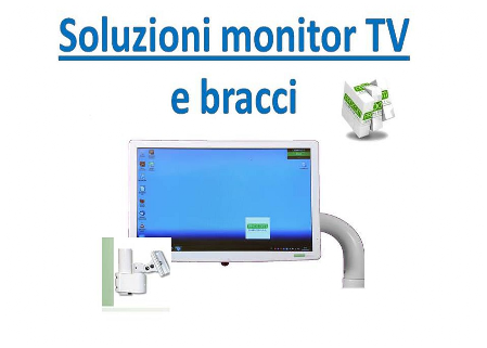 Monitor TV e bracci per dentale Monitor TV e bracci per dentale